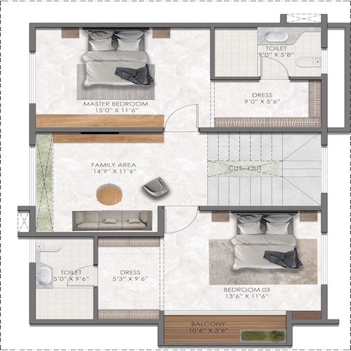 30x40 East - First Floor